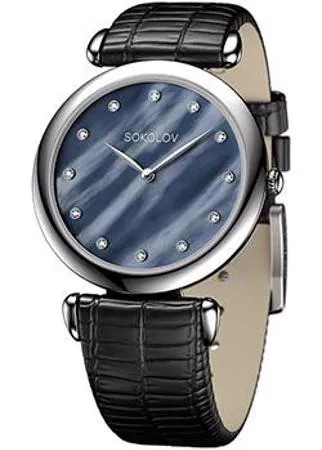 Fashion наручные  женские часы Sokolov 105.30.00.000.06.01.2. Коллекция Perfection