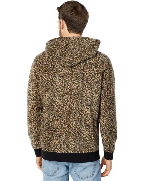 Худи RVCA Ripple Sherpa Hoodie, кэмел