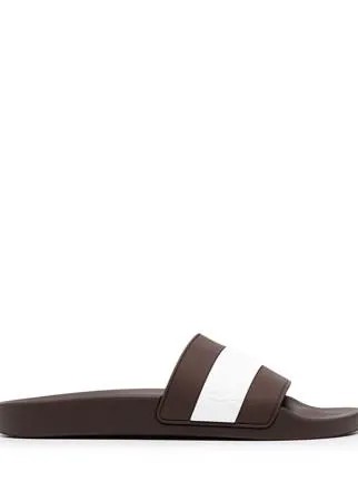 Brunello Cucinelli шлепанцы в двух тонах