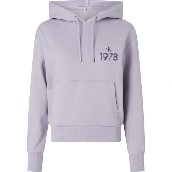 Худи Calvin Klein Jeans 1978 Artwork Oversized, фиолетовый