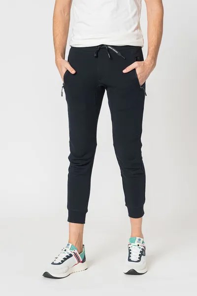 Спортивные брюки с карманами на молнии Armani Exchange, синий
