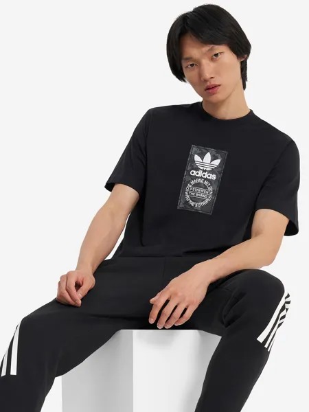 Футболка мужская adidas Camo, Черный