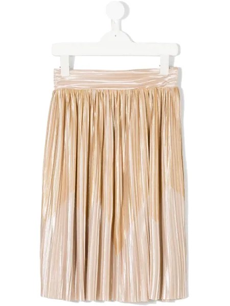 Andorine плиссированная юбка с металлическим блеском