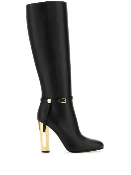 FENDI 105мм сапоги Delfina, черный