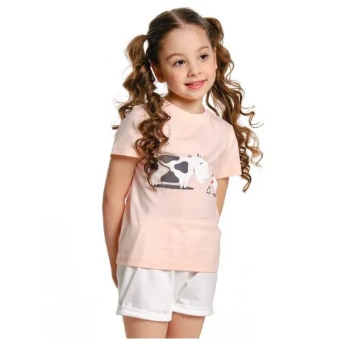 Футболка Mini Maxi, размер 110, розовый