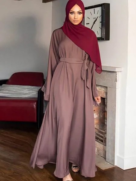 Abaya Дубай Турция мусульманская мода хиджаб платье кафтан ислам одежда африканские макси платья для женщин Vestido Robe Musulman De Mode