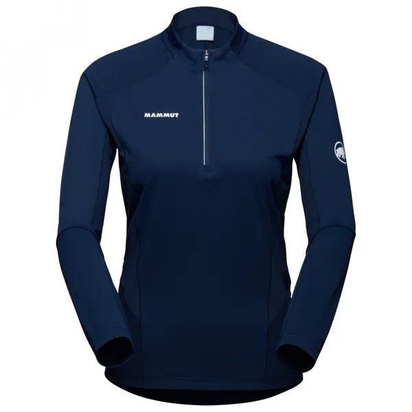 Функциональная рубашка Mammut Women's Aenergy FL Half Zip Longsleeve, цвет Marine