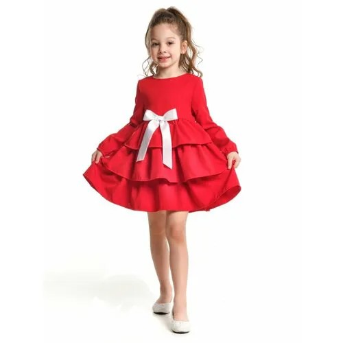 Платье Mini Maxi, размер 80, красный