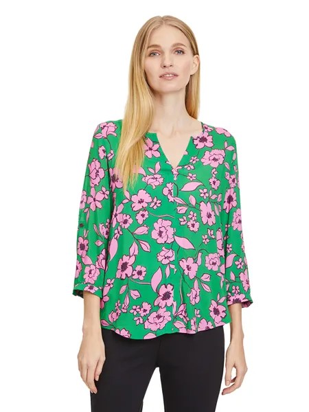 Блуза CARTOON, цвет Grün/Pink