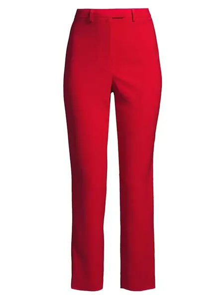 Прямые брюки Main Event Donna Karan New York, красный