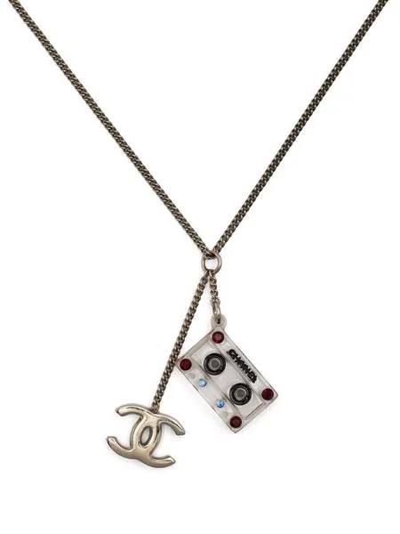 Chanel Pre-Owned колье 2004-го года с логотипом CC