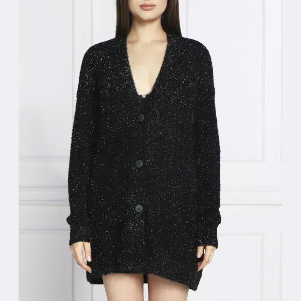 Кардиган свободного кроя Armani Exchange, черный