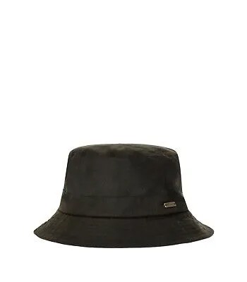 Barbour Dovecote Olive Green Bucket Hat Женщина