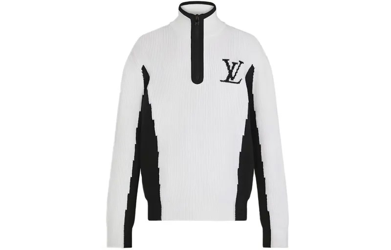 Новые квартальные продукты LV Sweater Men White Louis Vuitton, белый