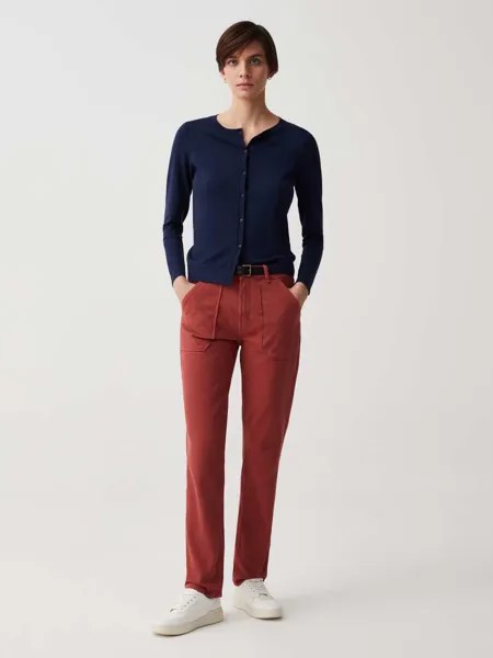 Кардиган с круглым вырезом Ovs, цвет navy blue