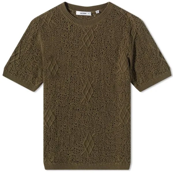 Футболка Daily Paper Shield Crochet T-Shirt