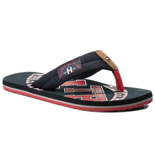 Шлепанцы Tommy Hilfiger EssentialTh Beach, темно-синий