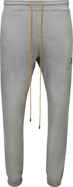 Спортивные брюки Rhude Sweatpant 'Heather Grey', серый