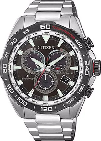 Японские наручные  мужские часы Citizen CB5036-87X. Коллекция Promaster