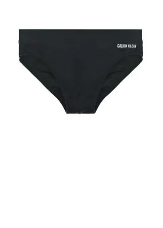 Черные плавки с белым логотипом Calvin Klein детские