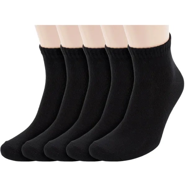 Комплект носков унисекс Челны текстиль 5-L50 черных 23-25