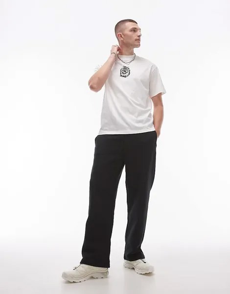 Topman – черные прямые джоггеры