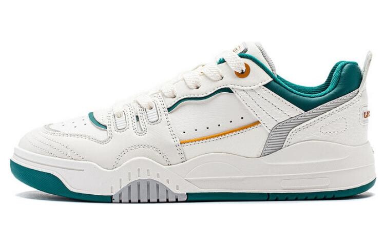 Кроссовки LINING Jiang Yue Skateboarding Shoes Women's Low-top White/green, белый