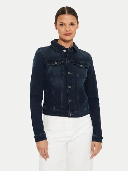 Джинсовая куртка slim fit Tommy Jeans, синий