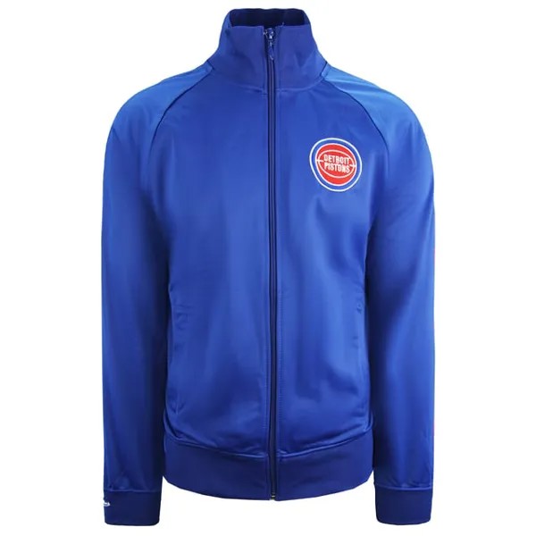 Мужская синяя спортивная куртка Mitchell & Ness Detroit Pistons Mitchell And Ness, синий