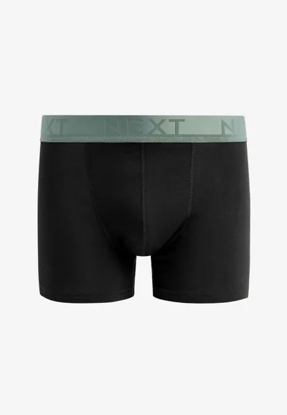 Боксеры TEXTURED COLOUR WAISTBAND 8 PACK., REGULAR FIT Next, черный
