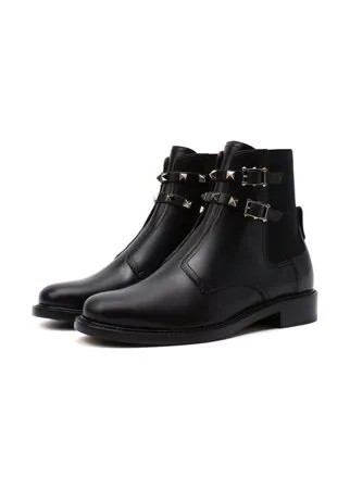 Кожаные ботинки Rockstud Valentino