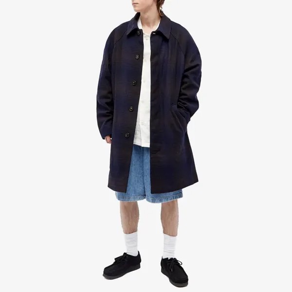 A.P.C. Шерстяное пальто в клетку Maxime