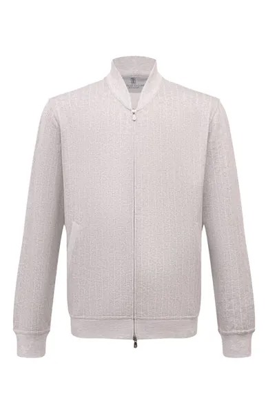 Толстовка из хлопка и кашемира Brunello Cucinelli