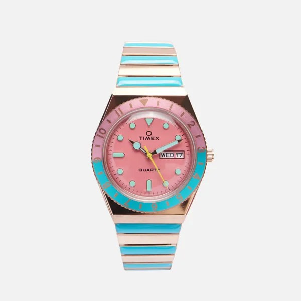 Наручные часы Timex Q Malibu розовый, Размер ONE SIZE