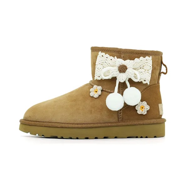 CLASSIC MINI Зимние ботинки женские коричневые Ugg