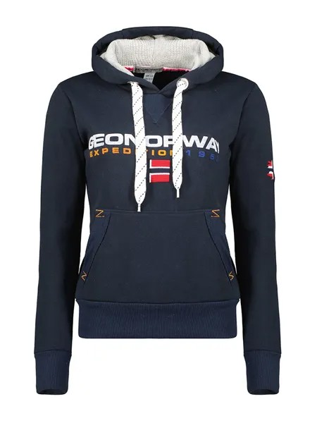 Толстовка Geographical Norway Hoodie Goliver, темно-синий