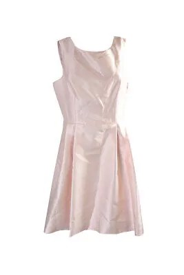 Jessica Simpson Румяное вечернее платье без рукавов с бантом на спине 10