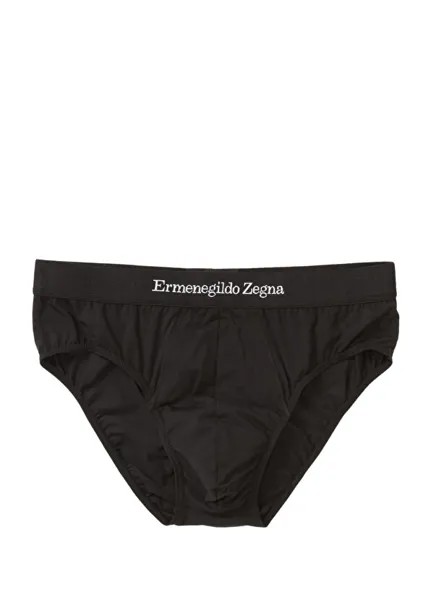 Черная комбинезон с логотипом Zegna