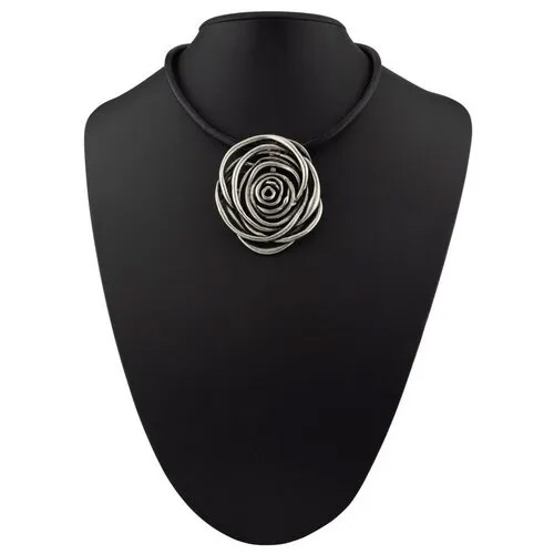 Колье OTOKODESIGN, серебристый