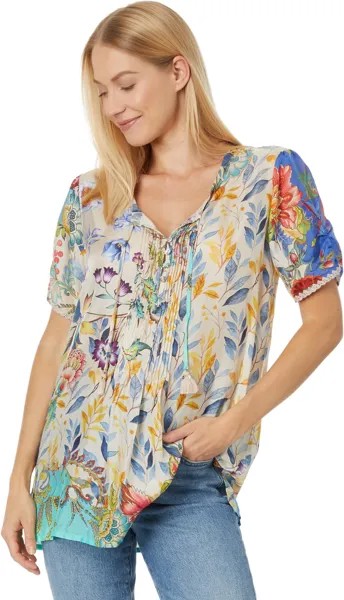 Топ Johnny Was Blu Mai Tunic, разноцветный