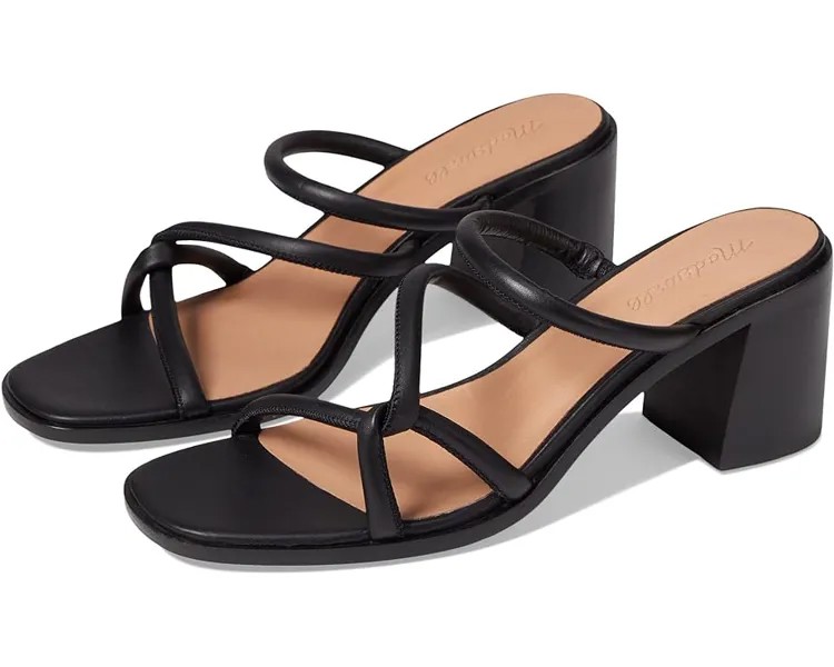 Туфли Madewell The Tayla Sandal in Leather, реальный черный