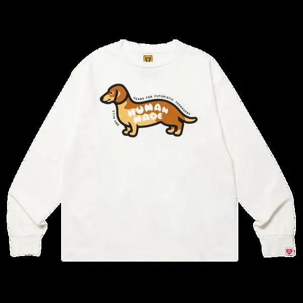 Футболка Human Made Graphic Long-Sleeve #2 'White', белый