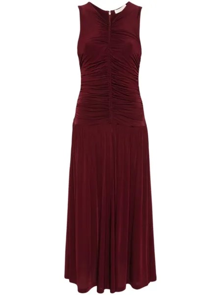 Ulla Johnson платье макси Flora, фиолетовый