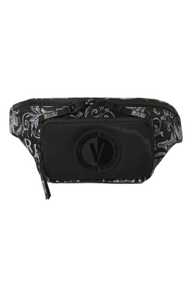 Текстильная поясная сумка Versace Jeans Couture