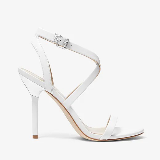 Босоножки MICHAEL Michael Kors Asha Leather Sandal, белый