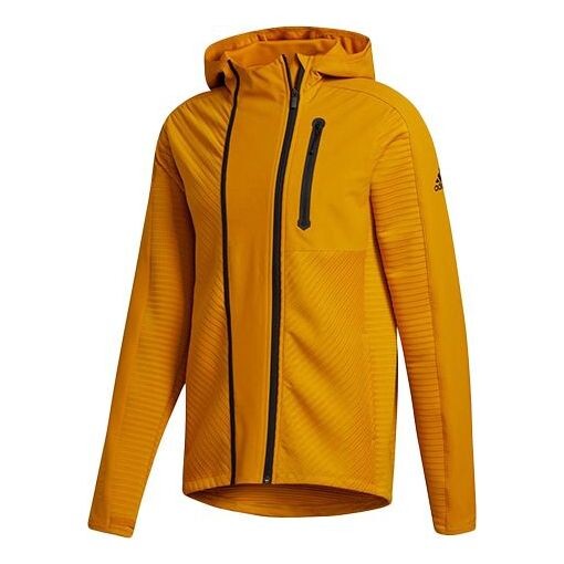 Куртка тренировочная повседневная спортивная куртка золотисто-желтая Adidas, желтый