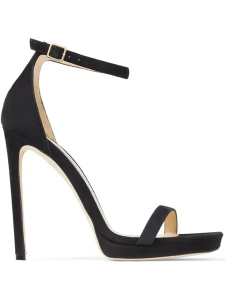 Jimmy Choo босоножки Alva 120, черный