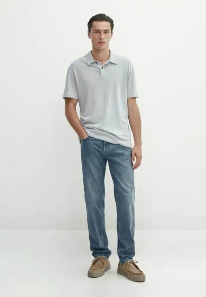 Рубашка поло Massimo Dutti, серый