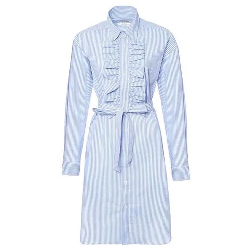 Платье-рубашка Essentiel VIKE белый+голубой 38