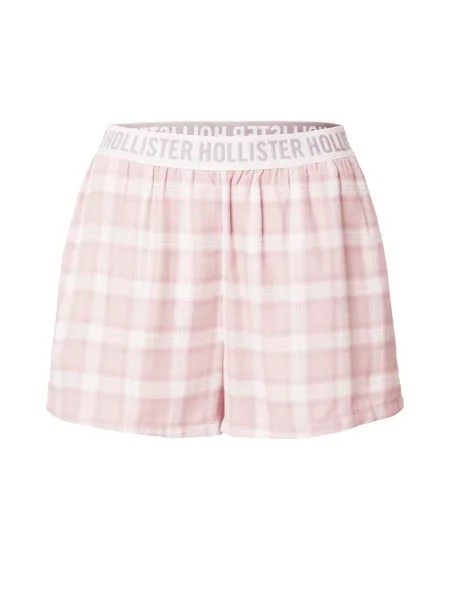 Пижамные штаны HOLLISTER, розовый